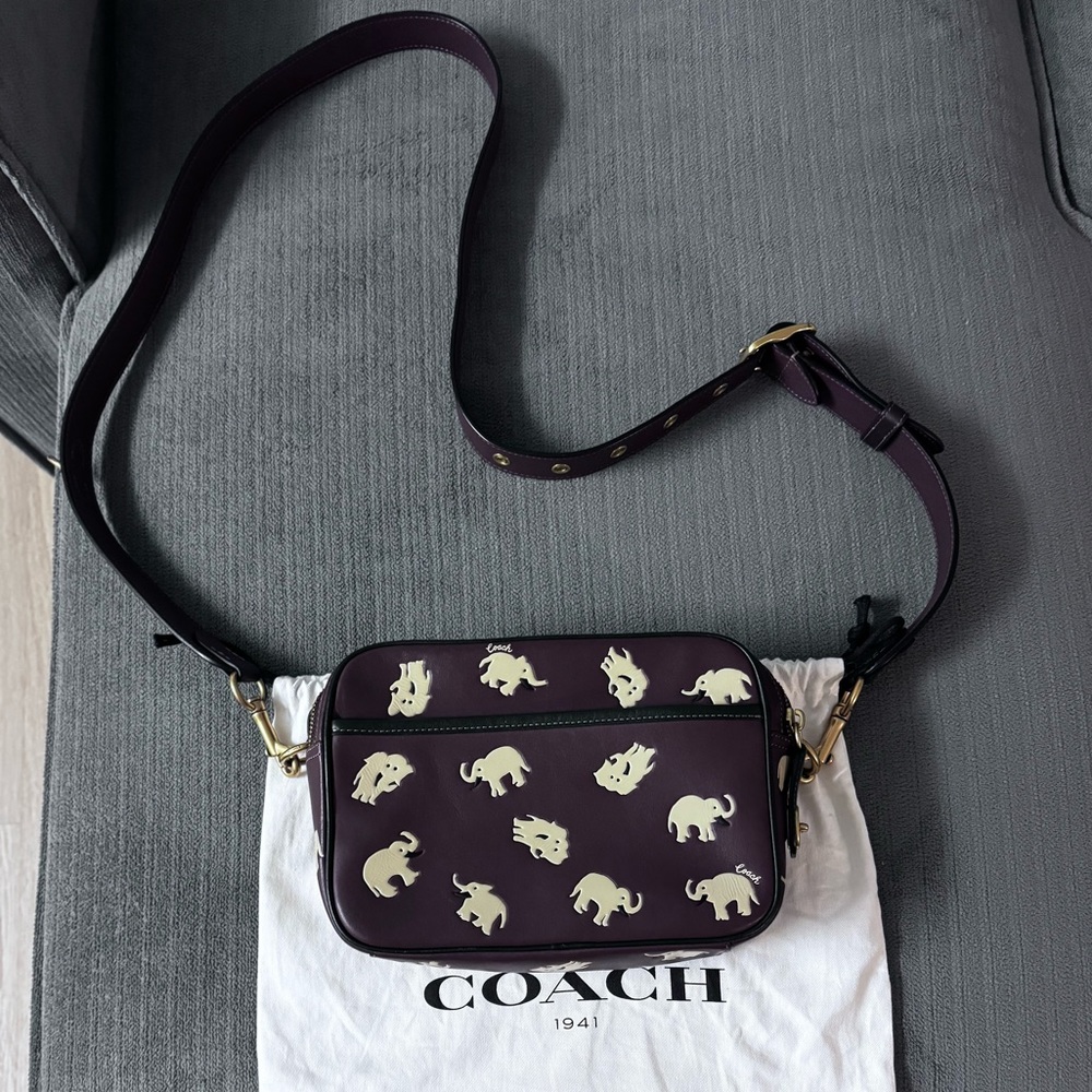 *Limited Edition* Coach Flight Bag w/ Elephant Print